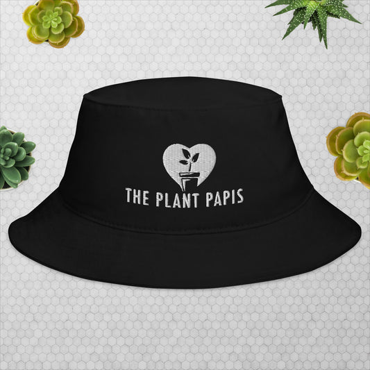 Leafy Shade: The Plant Papis Botanical Bucket Hat
